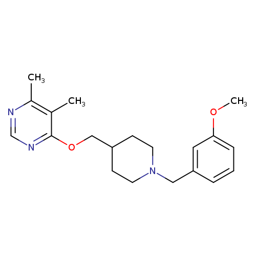 4-({1-[(3-methoxyphenyl)methyl]piperidin-4-yl}methoxy)-5,6-dimethylpyrimidine