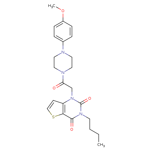 3-butyl-1-{2-[4-(4-methoxyphenyl)piperazin-1-yl]-2-oxoethyl}-1H,2H,3H,4H-thieno[3,2-d]pyrimidine-2,4-dione