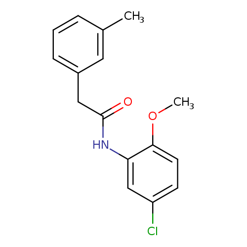 N-(5-chloro-2-methoxyphenyl)-2-(3-methylphenyl)acetamide