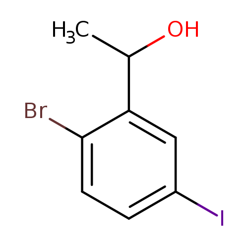 1-(2-bromo-5-iodophenyl)ethan-1-ol