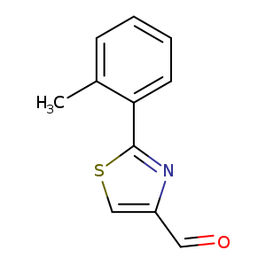 2-O-Tolyl-thiazole-4-carbaldehyde