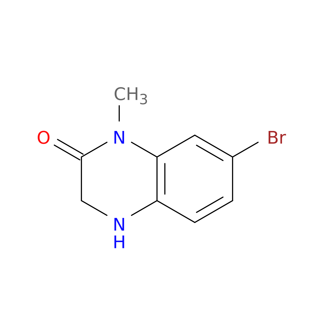 7-bromo-1-methyl-1,2,3,4-tetrahydroquinoxalin-2-one