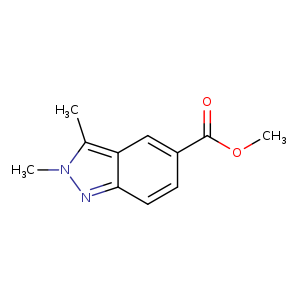 methyl 2,3-dimethyl-2H-indazole-5-carboxylate