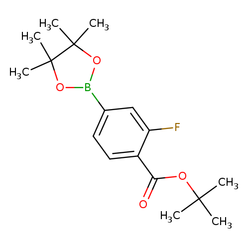 2-Fluoro-4-(4,4,5,5-tetramethyl-[1,3,2]dioxaborolan-2-yl)-benzoic acid tert-butyl ester