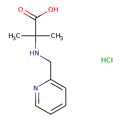 2-methyl-2-{[(pyridin-2-yl)methyl]amino}propanoic acid hydrochloride