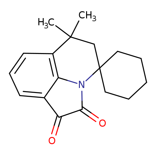 6',6'-Dimethyl-5',6'-dihydrospiro[cyclohexane-1,4'-pyrrolo[3,2,1-ij]quinoline]-1',2'-dione