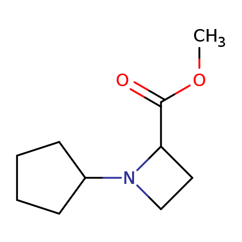 methyl 1-cyclopentylazetidine-2-carboxylate