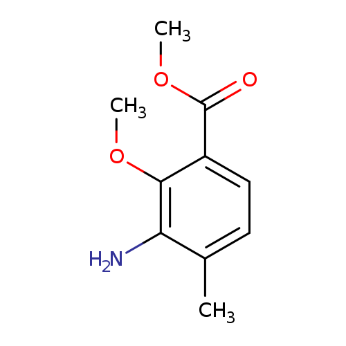 Benzoic acid, 3-amino-2-methoxy-4-methyl-, methyl ester
