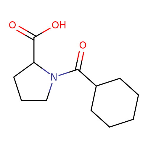 1-Cyclohexanecarbonylpyrrolidine-2-carboxylic acid
