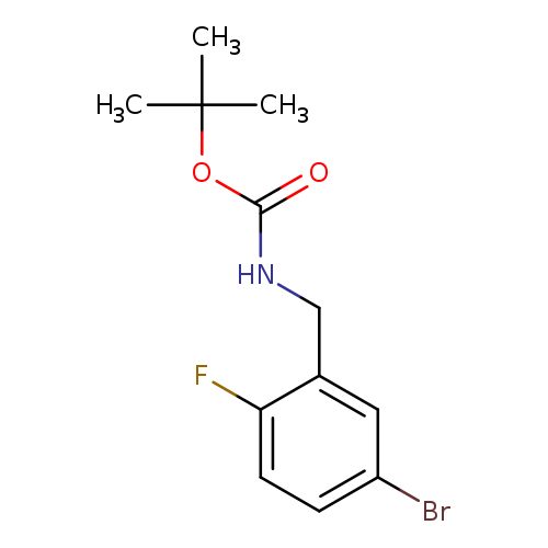 Carbamic acid, [(5-bromo-2-fluorophenyl)methyl]-, 1,1-dimethylethylester