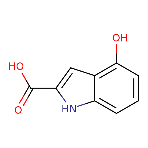 1H-Indole-2-carboxylic acid, 4-hydroxy-