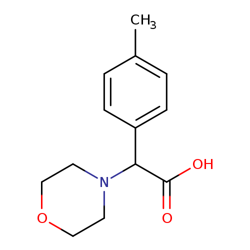 Morpholin-4-yl-(4-methyl)phenyl-acetic acid