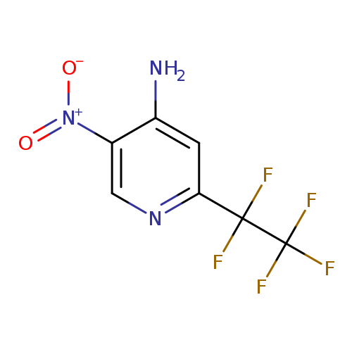 5-nitro-2-(pentafluoroethyl)pyridin-4-amine