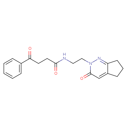 4-oxo-N-(2-{3-oxo-2H,3H,5H,6H,7H-cyclopenta[c]pyridazin-2-yl}ethyl)-4-phenylbutanamide