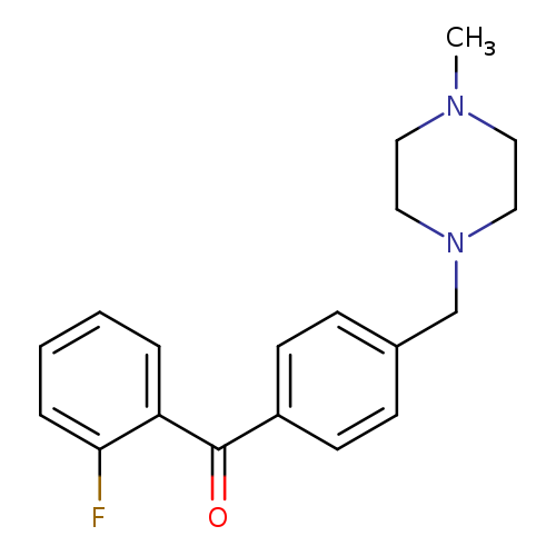 2-FLUORO-4'-(4-METHYLPIPERAZIN-1-YLMETHYL)BENZOPHENONE