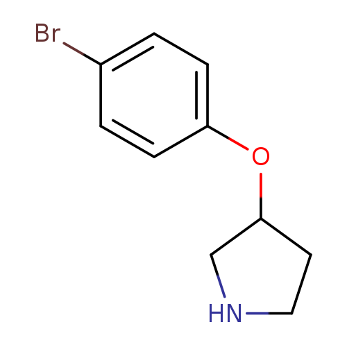 3-(4-Bromophenoxy)pyrrolidine