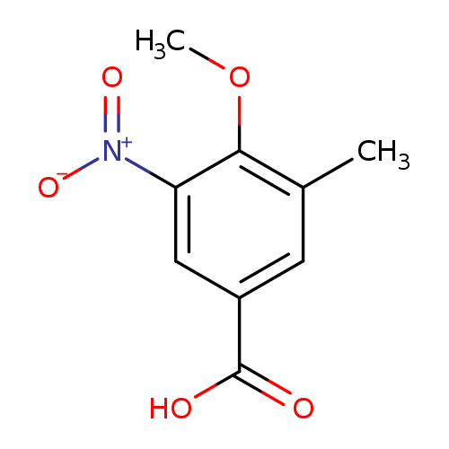 4-Methoxy-3-methyl-5-nitrobenzoic acid