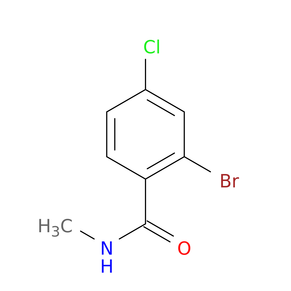 2-Bromo-4-chloro-N-methylbenzamide