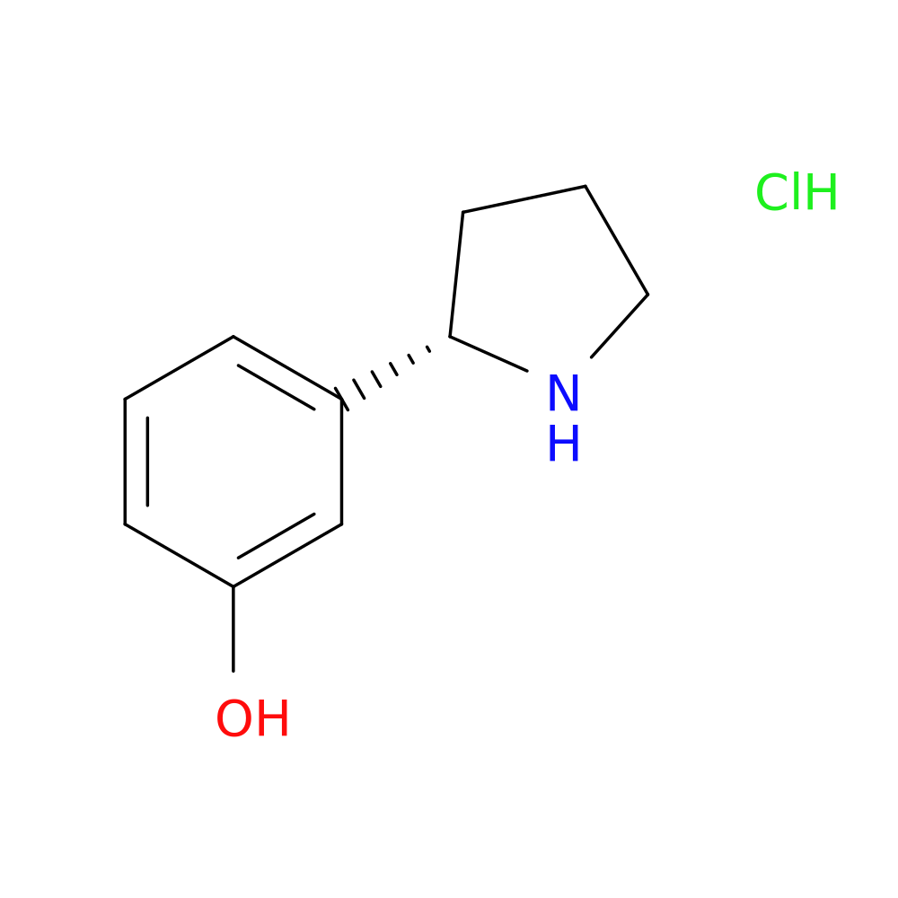 (S)-3-(Pyrrolidin-2-yl)phenol hydrochloride
