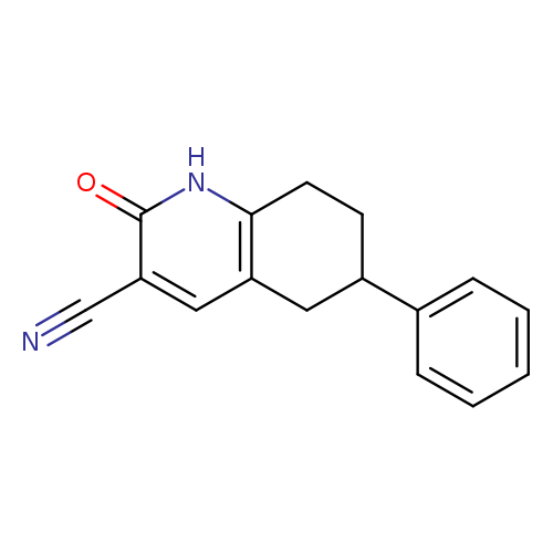 2-oxo-6-phenyl-1,2,5,6,7,8-hexahydroquinoline-3-carbonitrile