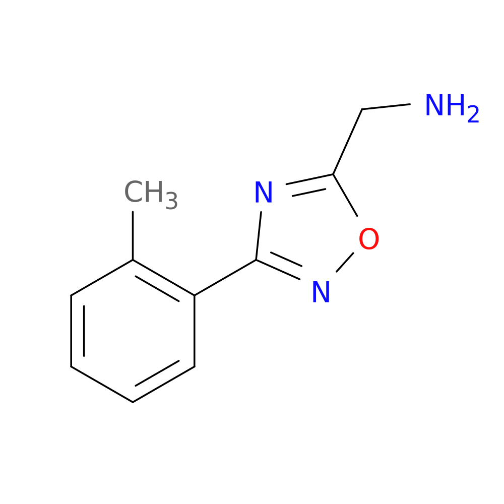 [3-(2-Methylphenyl)-1,2,4-oxadiazol-5-yl]methanamine