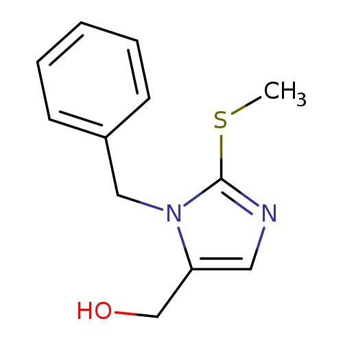 1-Benzyl-5-hydroxymethyl-2-methylthio-1H-imidazole