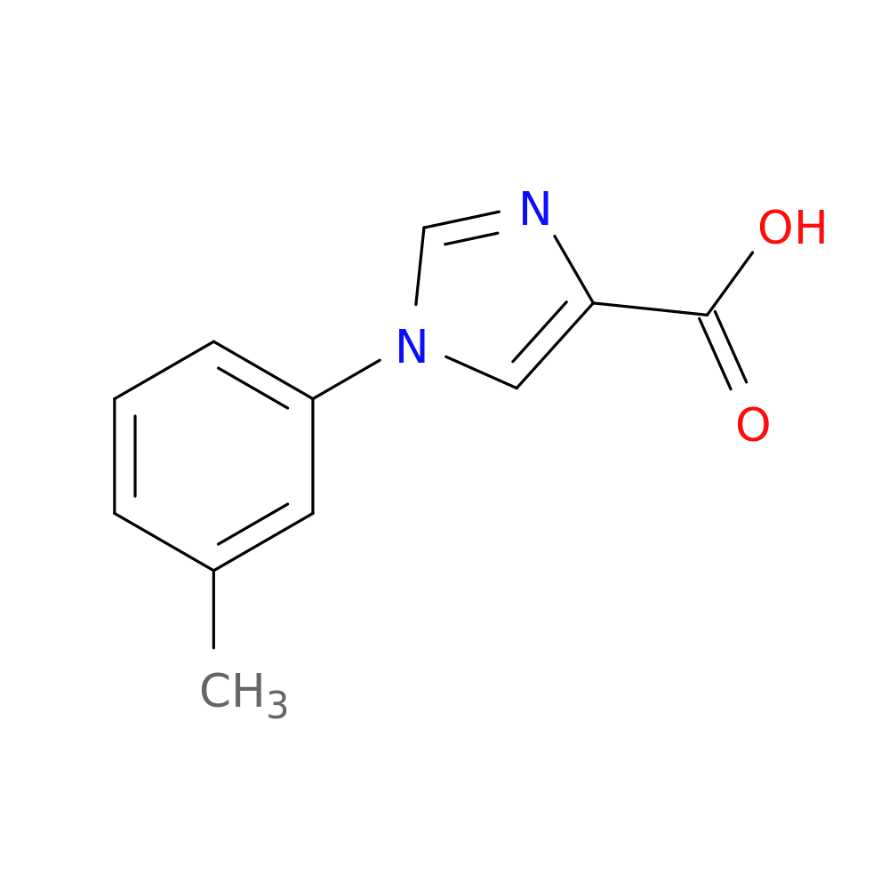1-(m-Tolyl)-1H-imidazole-4-carboxylic acid