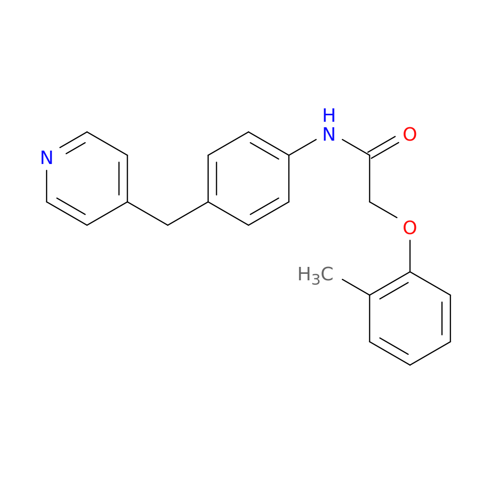 N-(4-(Pyridin-4-ylmethyl)phenyl)-2-(o-tolyloxy)acetamide