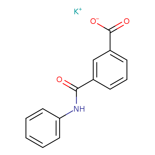 potassium 3-(phenylcarbamoyl)benzoate