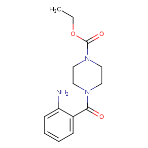 Ethyl 4-(2-aminobenzoyl)piperazine-1-carboxylate