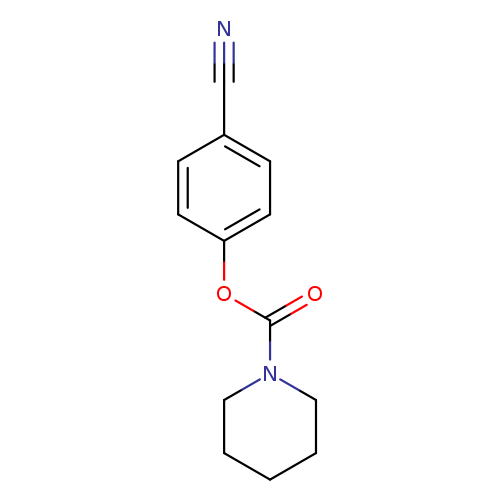 4-cyanophenyl piperidine-1-carboxylate
