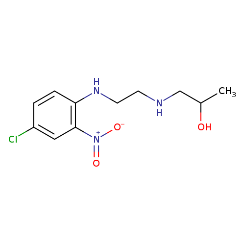 1-((2-[(4-Chloro-2-nitrophenyl)amino]ethyl)amino)propan-2-ol
