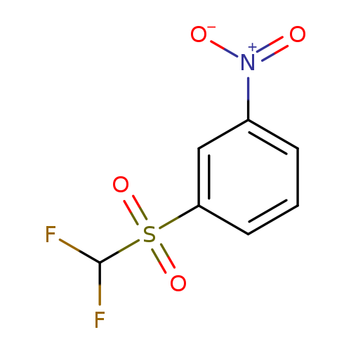 Benzene, 1-[(difluoromethyl)sulfonyl]-3-nitro-
