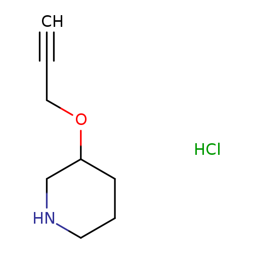 3-(2-PROPYNYLOXY)PIPERIDINE HYDROCHLORIDE