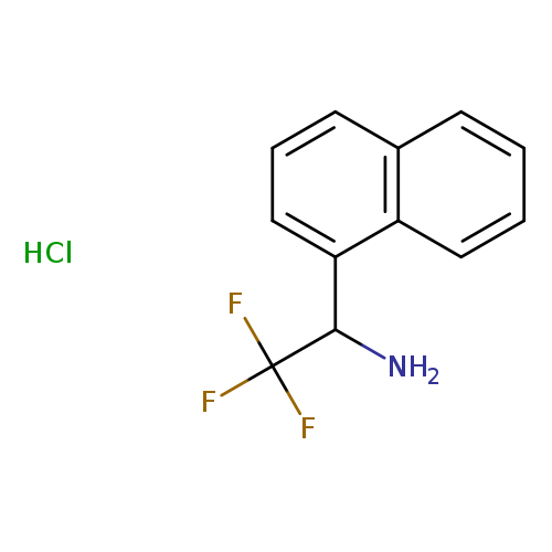 2,2,2-Trifluoro-1-(naphthalen-1-yl)ethan-1-amine hydrochloride