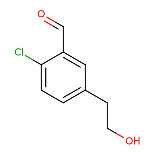 2-Chloro-5-(2-hydroxyethyl)benzaldehyde