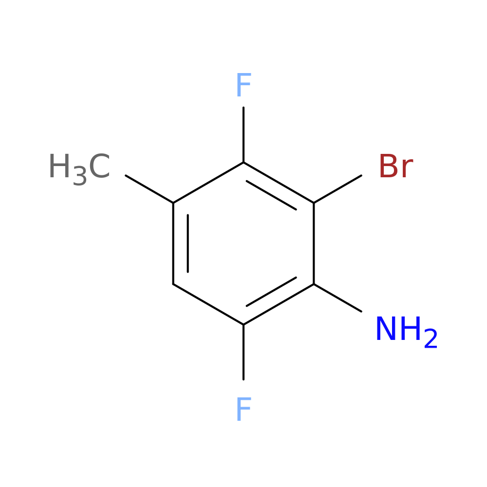 2-Bromo-3,6-difluoro-4-methylaniline