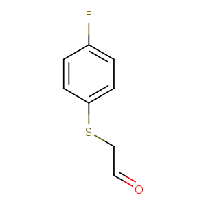 2-[(4-fluorophenyl)sulfanyl]acetaldehyde