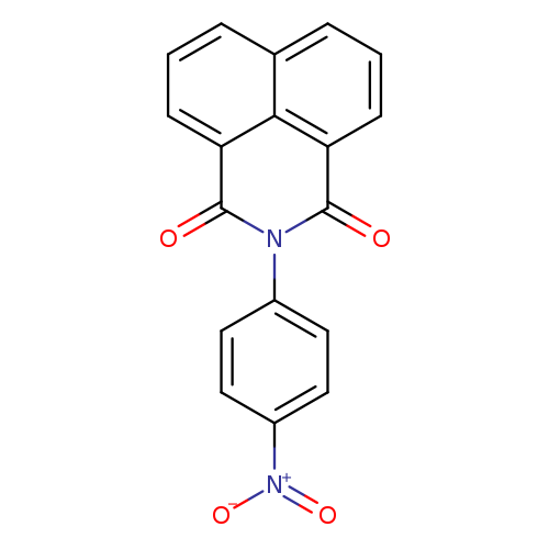 2-{4-nitrophenyl}-1H-benzo[de]isoquinoline-1,3(2H)-dione