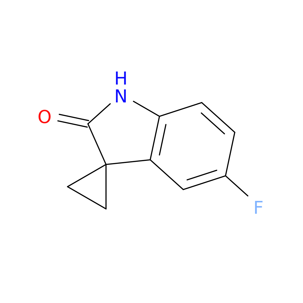 5'-Fluorospiro[cyclopropane-1,3'-indolin]-2'-one