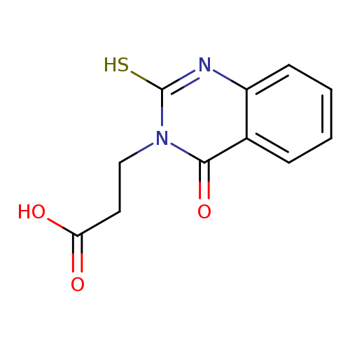 3-(4-oxo-2-sulfanyl-3,4-dihydroquinazolin-3-yl)propanoic acid