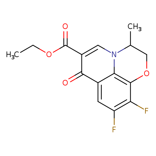ethyl9,10-difluoro-3-methyl-7-oxo-2,3-dihydro-7H-pyrido[1,2,3-de][1,4]benzoxazine-6-carboxylate