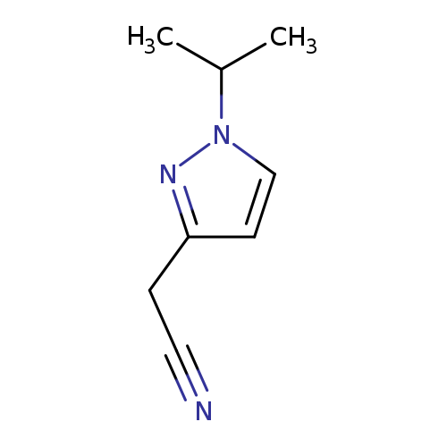 2-(1-Isopropyl-1H-pyrazol-3-yl)acetonitrile