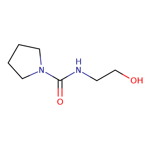 N-(2-hydroxyethyl)pyrrolidine-1-carboxamide