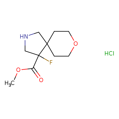 methyl4-fluoro-8-oxa-2-azaspiro[4.5]decane-4-carboxylatehydrochloride