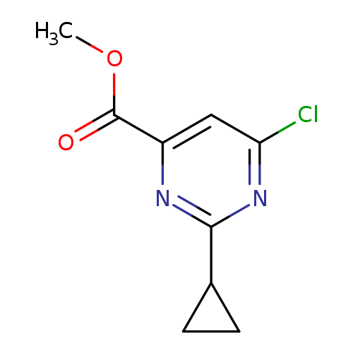 methyl6-chloro-2-cyclopropylpyrimidine-4-carboxylate