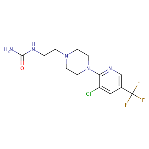 (2-{4-[3-chloro-5-(trifluoromethyl)pyridin-2-yl]piperazin-1-yl}ethyl)urea