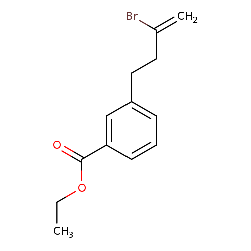2-Bromo-4-(3-carboethoxyphenyl)-1-butene