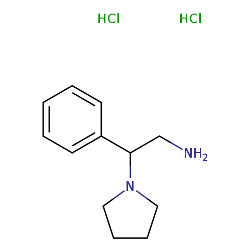2-Phenyl-2-pyrrolidinylethylamine DiHCl