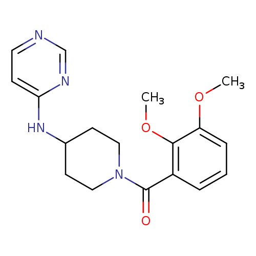 N-[1-(2,3-dimethoxybenzoyl)piperidin-4-yl]pyrimidin-4-amine